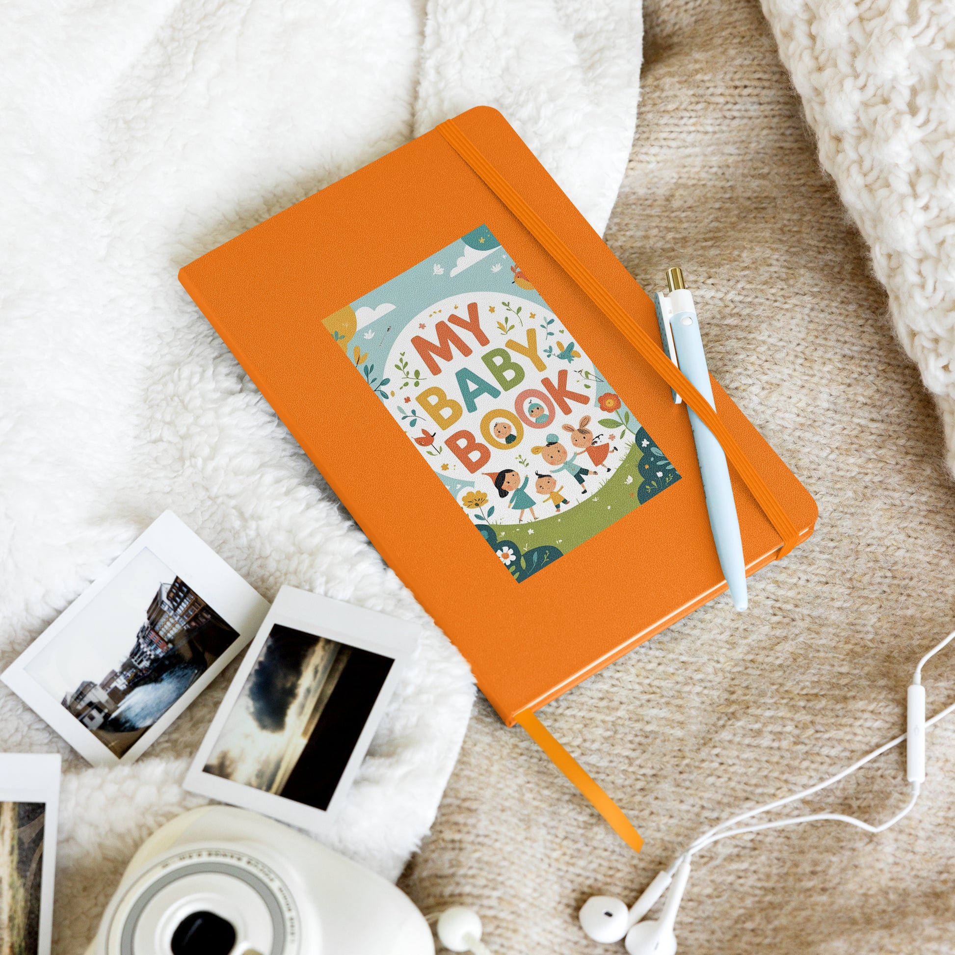 Product mockup Baby Book